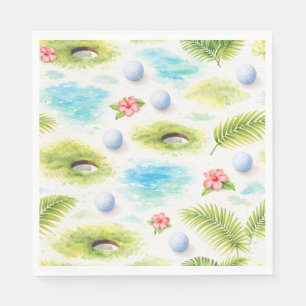 Servilleta De Papel Servilletas con tema de Golf Florida