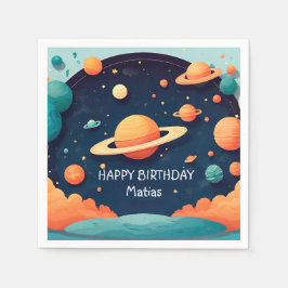 Servilleta De Papel Servilletas cumpleaños personalizadas