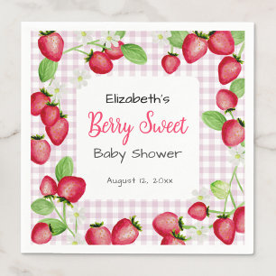 Servilleta De Papel Servilletas de Acuarela para Baby Shower Rosa Dulc