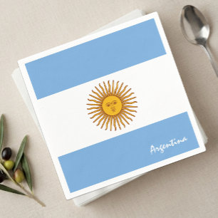 Servilleta De Papel Servilletas de Argentina, fiesta de la bandera de