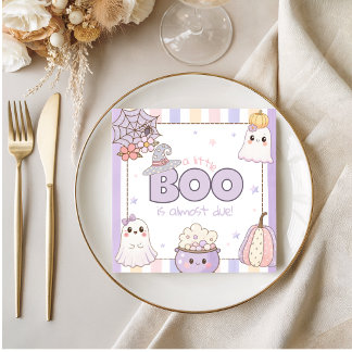 Servilleta De Papel Servilletas de Baby Shower 'Un pequeño fantasma pa