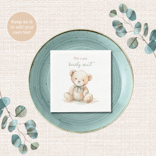 Servilleta De Papel Servilletas de bebé Temática Oso Teddy