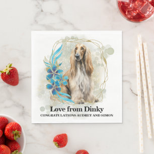 Servilleta De Papel Servilletas de boda con foto de perros de raza Leb