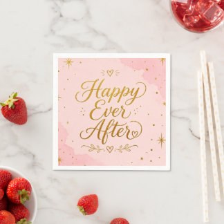 Servilleta De Papel Servilletas de boda Felices para Siempre.
