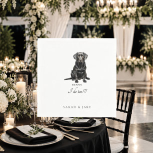 Servilleta De Papel Servilletas de boda personalizadas divertidas para