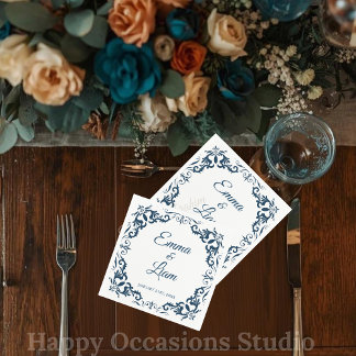 Servilleta De Papel Servilletas de Boda Rústicas Mexicanas