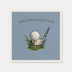 Servilleta De Papel Servilletas de Cocktail para Eventos de Golf