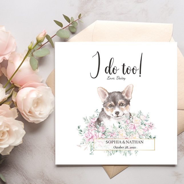 Servilleta De Papel Servilletas de cóctel de boda para cachorros de Co (Subido por el creador)