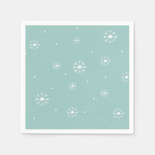 Servilleta De Papel Servilletas de cóctel de papel de copo de nieve az