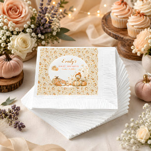 Servilleta De Papel Servilletas de cóctel para baby shower de Otoño Li