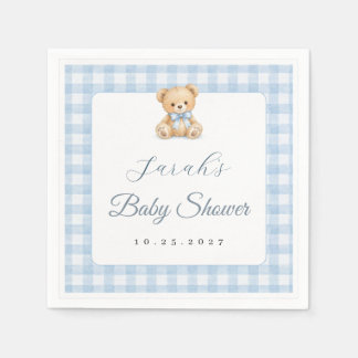 Servilleta De Papel Servilletas de cóctel para baby shower de Preppy B