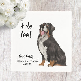 Servilleta De Papel Servilletas de cóctel para boda de perro