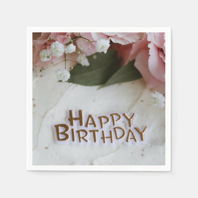 Servilleta De Papel Servilletas de Cóctel Personalizadas – Elegantes  (Anverso)