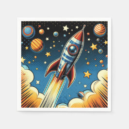 Servilleta De Papel ¡servilletas de cohetes!
