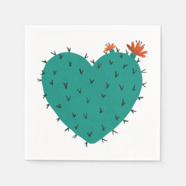 Servilleta De Papel Servilletas de Corazón Suculento