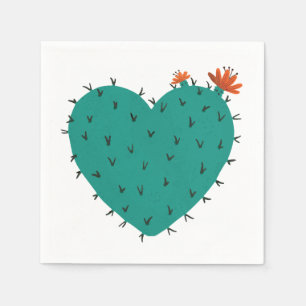 Servilleta De Papel Servilletas de Corazón Suculento