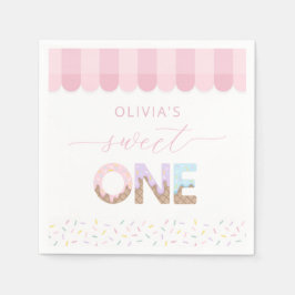 Servilleta De Papel Servilletas de Cumpleaños de Helado Sweet One