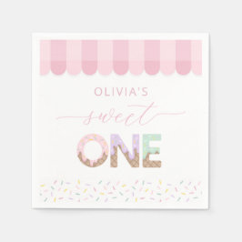 Servilleta De Papel Servilletas de Cumpleaños de Helado Sweet One