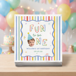 Servilleta De Papel Servilletas de cumpleaños divertidas y coloridas a