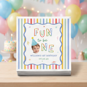 Servilleta De Papel Servilletas de cumpleaños divertidas y coloridas a