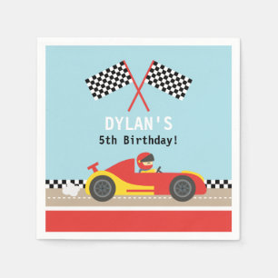Servilleta De Papel Servilletas de cumpleaños para niños de coches de 