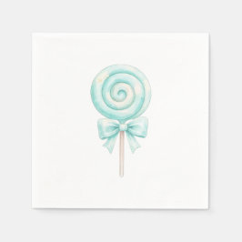Servilleta De Papel Servilletas de cumpleaños Pastel Lollipop Sweet On