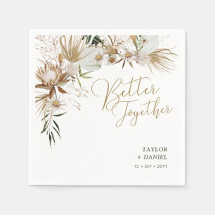 Servilleta De Papel Servilletas de decoración de boda bohemio Boho