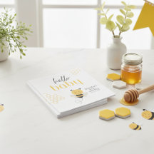 Servilletas de ducha de bebé Hello Baby Bee: Dulce