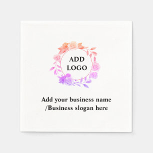 Servilleta De Papel Servilletas de empresa con logotipo personalizado 