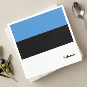 Servilleta De Papel Servilletas de Estonia, fiesta de la bandera eston
