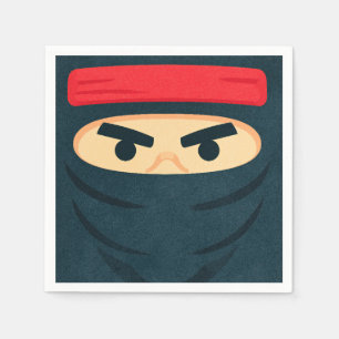 Servilleta De Papel Servilletas de fiesta de cumpleaños de Ninja Warri