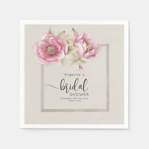 Servilleta De Papel Servilletas de fiesta de desayuno de novia elegant