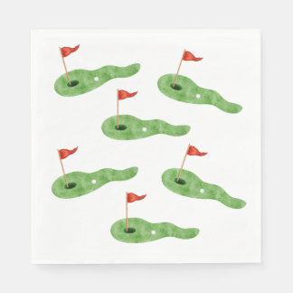 Servilleta De Papel Servilletas de fiesta de golf