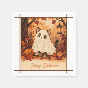 Servilleta De Papel Servilletas de fiesta de Halloween con disfraz de