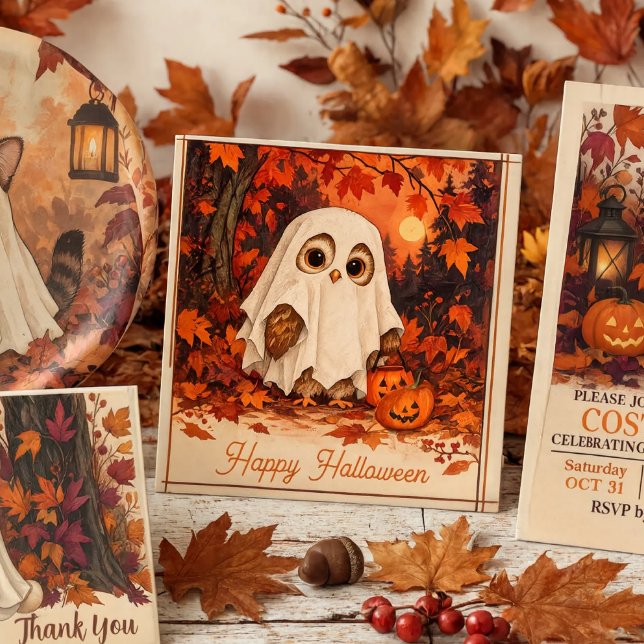 Servilleta De Papel Servilletas de fiesta de Halloween con disfraz de  (Subido por el creador)