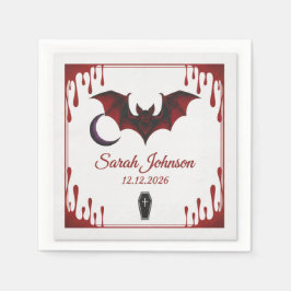 Servilleta De Papel Servilletas de fiesta de Halloween espeluznantes |