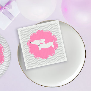 Servilleta De Papel Servilletas de fiesta para baby shower Dachshund R