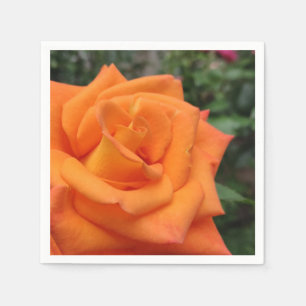 Servilleta De Papel servilletas de flores rosa naranja