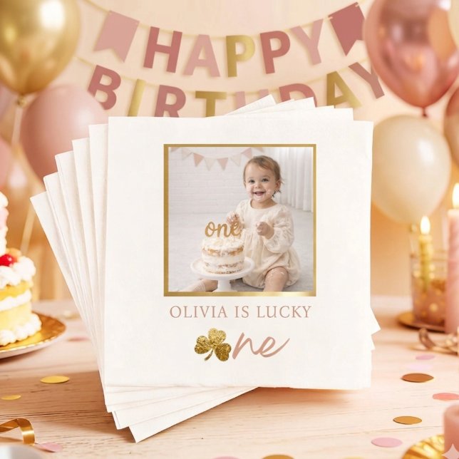 Servilleta De Papel Servilletas de foto de cumpleaños de la niña afort (Subido por el creador)