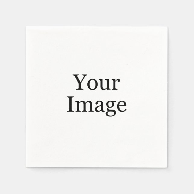 Servilleta De Papel Servilletas de Fotos Personalizadas (Anverso)