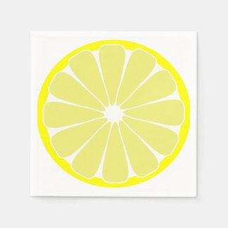 Servilleta De Papel Servilletas de frutas de limón de verano