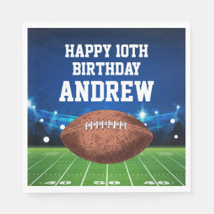 Servilleta De Papel Servilletas de fútbol Feliz Cumpleaños