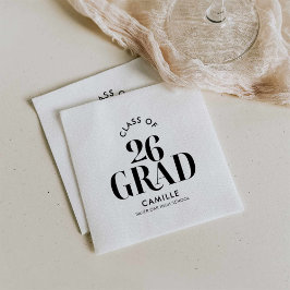 Servilleta De Papel Servilletas de Graduación Clase de 2026