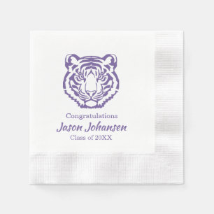 Servilleta De Papel Servilletas de graduación escolar con mascota de T