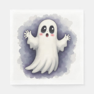Servilleta De Papel Servilletas de Halloween de Fantasma Espeluznante