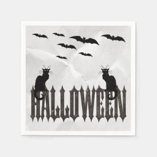 Servilleta De Papel Servilletas de Halloween de Murciélagos Voladores