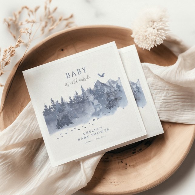 Servilleta De Papel Servilletas de invierno Baby It’s Cold Outside (Subido por el creador)