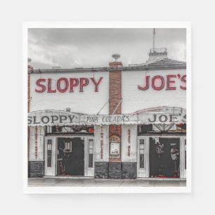 Servilleta De Papel Servilletas de Key West de Joe descuidado