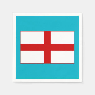 Servilleta De Papel Servilletas de la bandera de Inglaterra