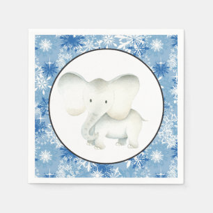 Servilleta De Papel Servilletas de la fiesta de Navidad del elefante